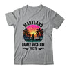 Maryland Family Vacation 2025 Matching Outfits Beach Summer Shirt & Hoodie | teecentury