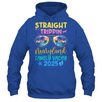 Maryland Family Vacay Vacation 2025 Straight Trippin Shirt & Tank Top | teecentury