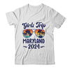 Maryland Girls Trip Beach Vacation 2024 Matching Group Shirt & Tank Top | teecentury