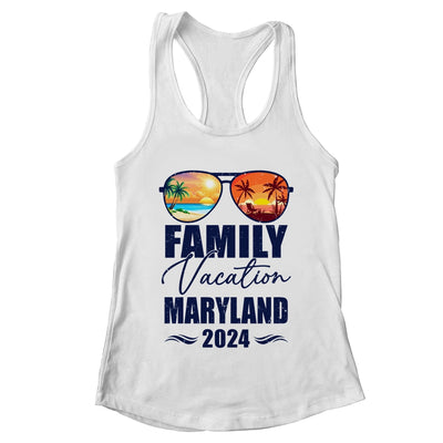 Maryland Matching Family Vacation 2024 Making Memories Shirt & Tank Top | teecentury