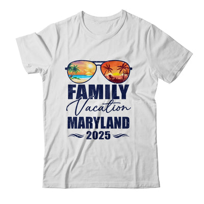 Maryland Matching Family Vacation 2025 Making Memories Shirt & Tank Top | teecentury