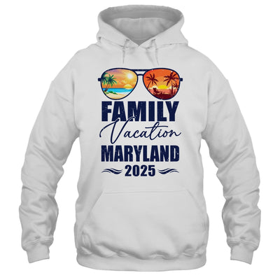 Maryland Matching Family Vacation 2025 Making Memories Shirt & Tank Top | teecentury
