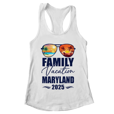 Maryland Matching Family Vacation 2025 Making Memories Shirt & Tank Top | teecentury