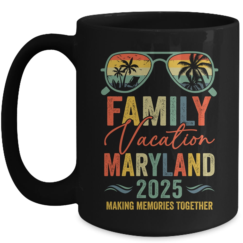 Maryland Vacation 2025 Matching Family Group Summer Mug | teecentury