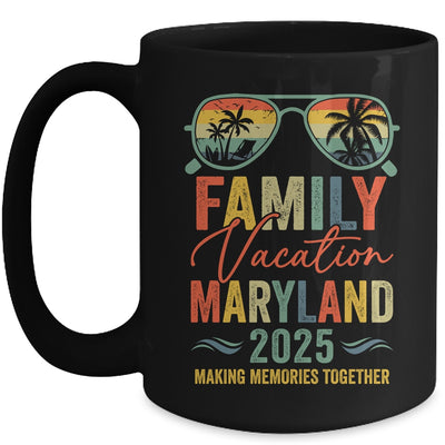 Maryland Vacation 2025 Matching Family Group Summer Mug | teecentury