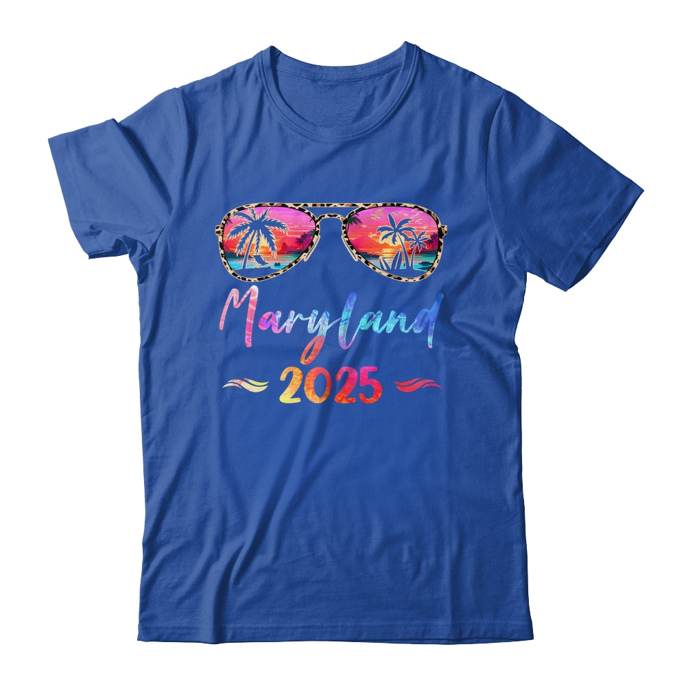 Maryland Vacation 2025 Matching Group Family Summer Trip Shirt & Tank Top | teecentury