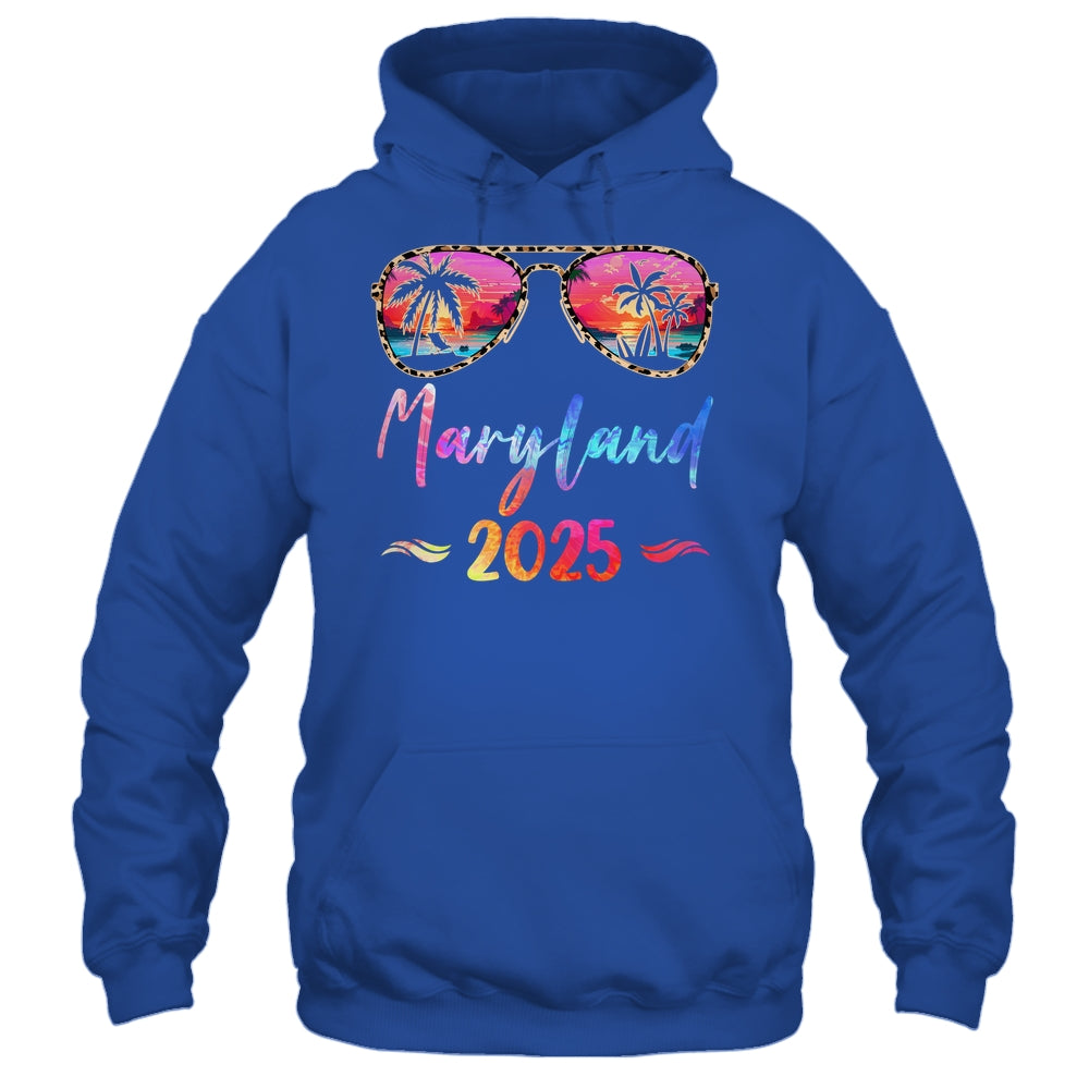 Maryland Vacation 2025 Matching Group Family Summer Trip Shirt & Tank Top | teecentury