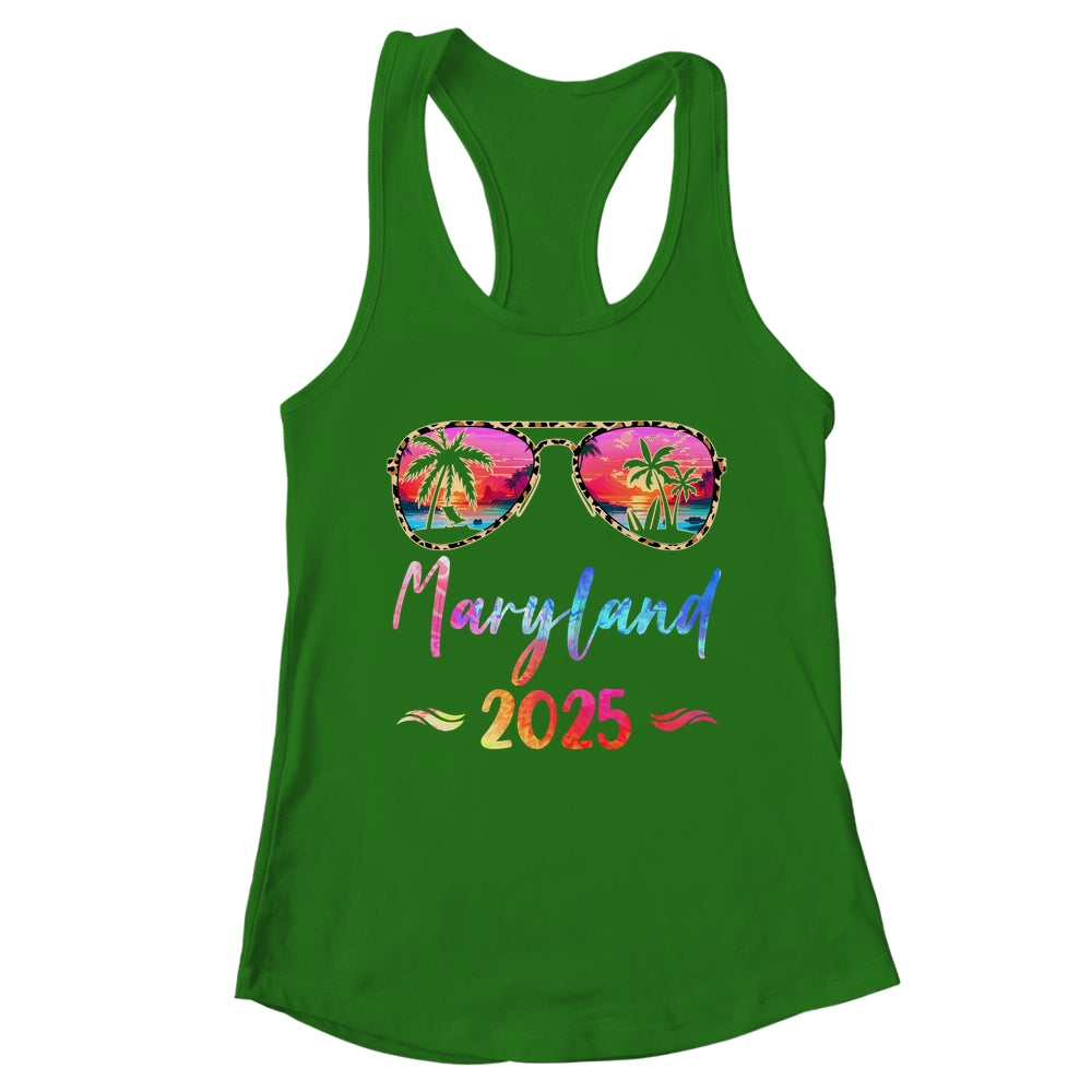 Maryland Vacation 2025 Matching Group Family Summer Trip Shirt & Tank Top | teecentury