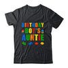 Master Builder Auntie Birthday Boy Building Bricks Blocks Shirt & Hoodie | teecentury