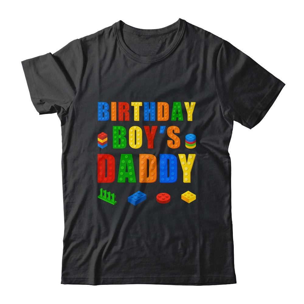 Master Builder Daddy Birthday Boy Building Bricks Blocks Shirt & Hoodie | teecentury