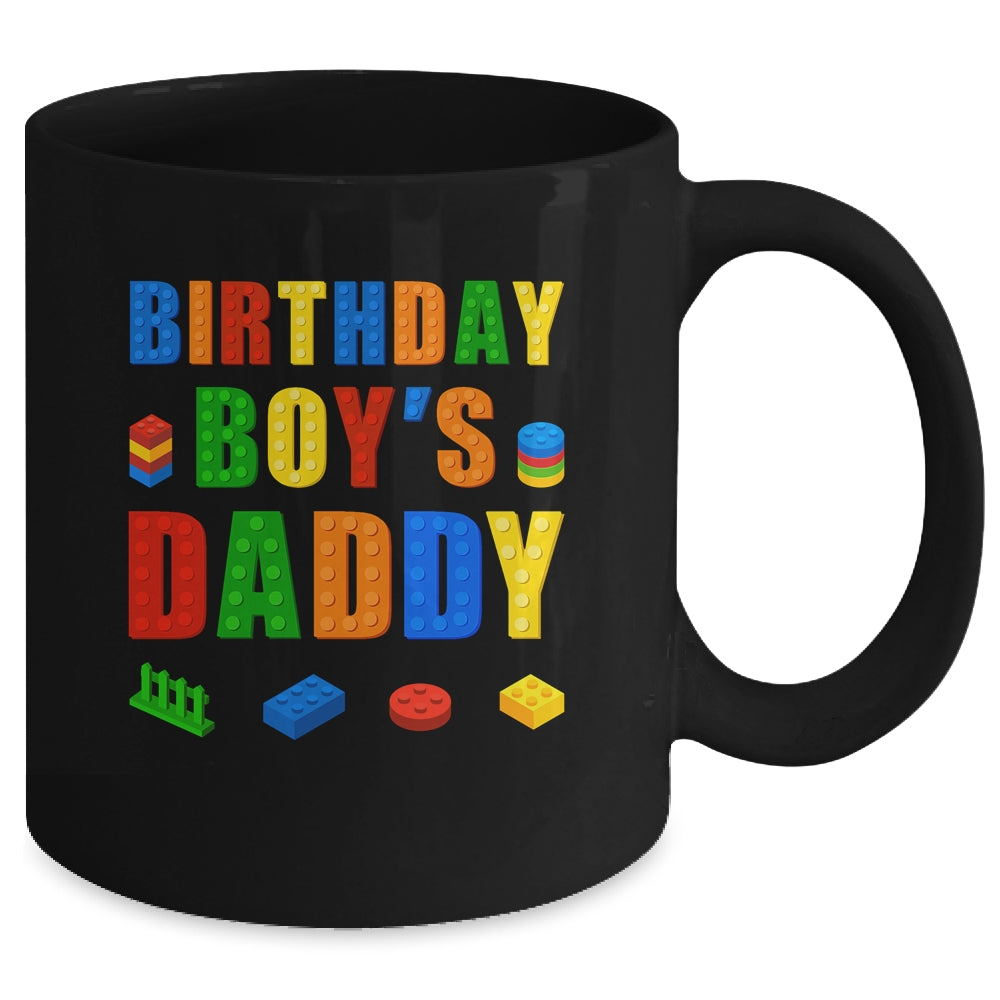 Master Builder Daddy Birthday Boy Building Bricks Blocks Mug | teecentury