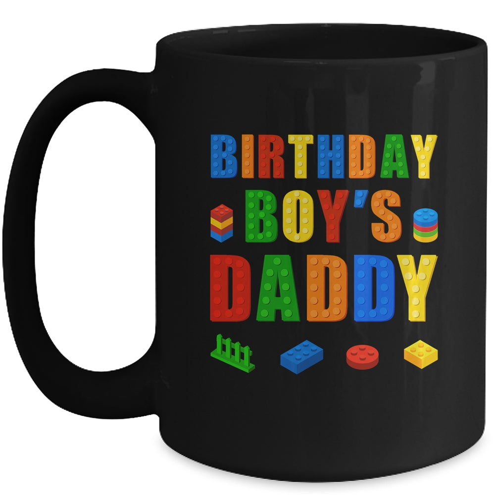 Master Builder Daddy Birthday Boy Building Bricks Blocks Mug | teecentury