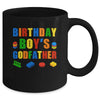 Master Builder Godfather Birthday Boy Building Bricks Blocks Mug | teecentury