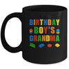 Master Builder Grandma Birthday Boy Building Bricks Blocks Mug | teecentury