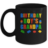 Master Builder Grandpa Birthday Boy Building Bricks Blocks Mug | teecentury