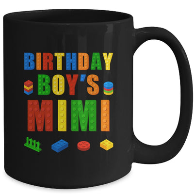 Master Builder Mimi Birthday Boy Building Bricks Blocks Mug | teecentury