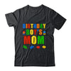 Master Builder Mom Birthday Boy Building Bricks Blocks Shirt & Hoodie | teecentury