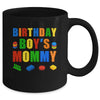 Master Builder Mommy Birthday Boy Building Bricks Blocks Mug | teecentury