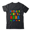 Master Builder Nana Birthday Boy Building Bricks Blocks Shirt & Hoodie | teecentury