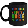 Master Builder Uncle Birthday Boy Building Bricks Blocks Mug | teecentury