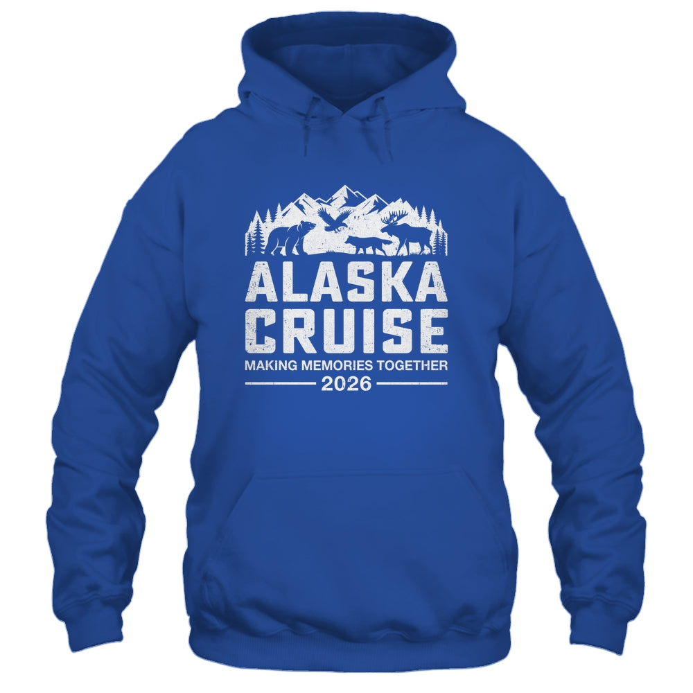Matching Alaskan Family And Friends Group Alaska Cruise 2026 Shirt & Hoodie | teecentury