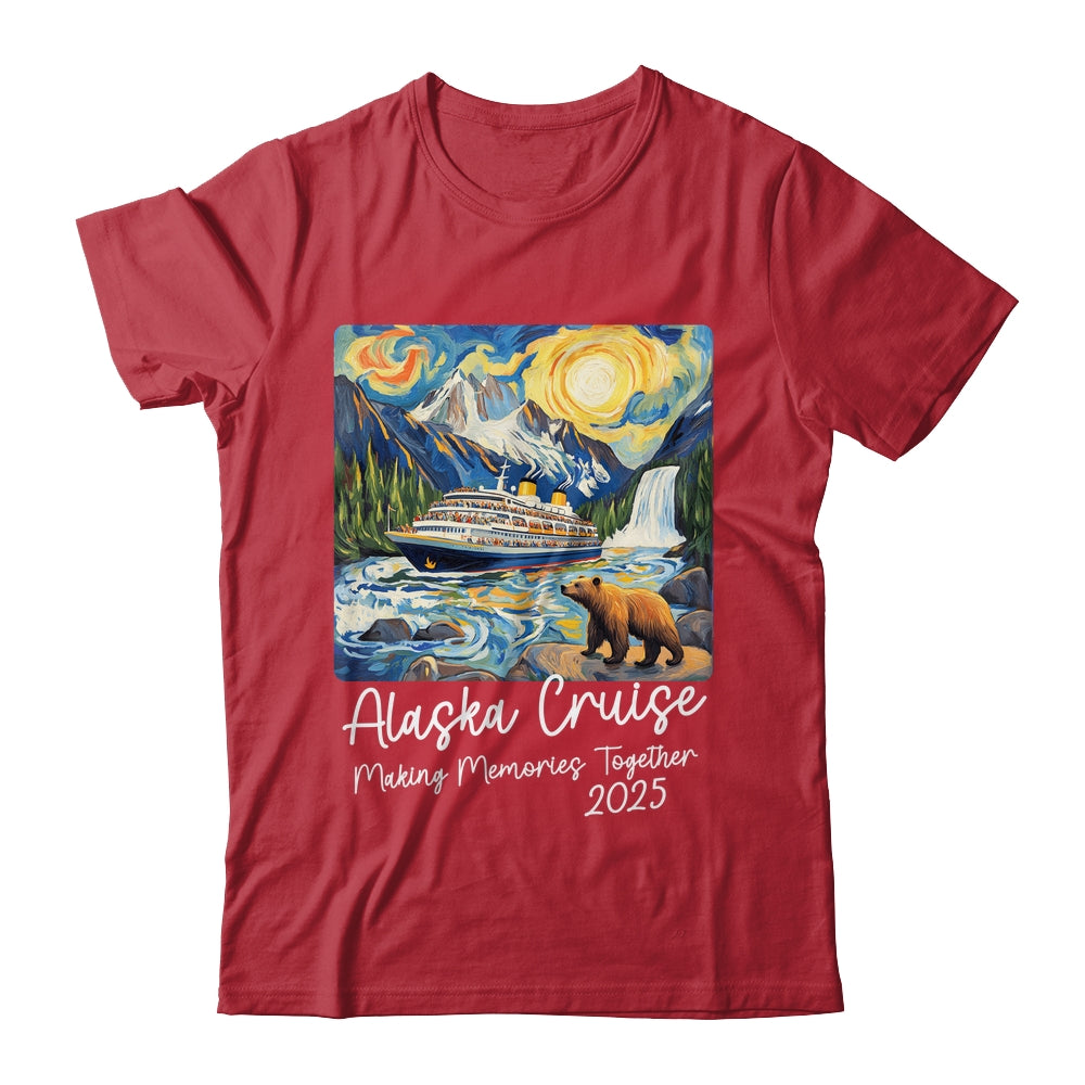 Matching Alaskan Family Friends And Group Alaska Cruise 2025 Shirt & Hoodie | teecentury