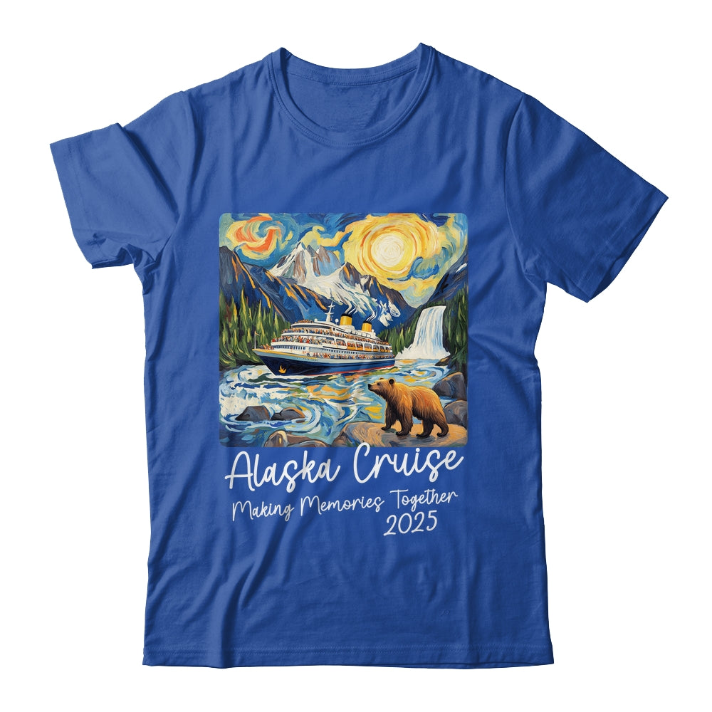Matching Alaskan Family Friends And Group Alaska Cruise 2025 Shirt & Hoodie | teecentury