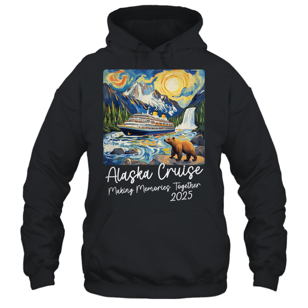 Matching Alaskan Family Friends And Group Alaska Cruise 2025 Shirt & Hoodie | teecentury