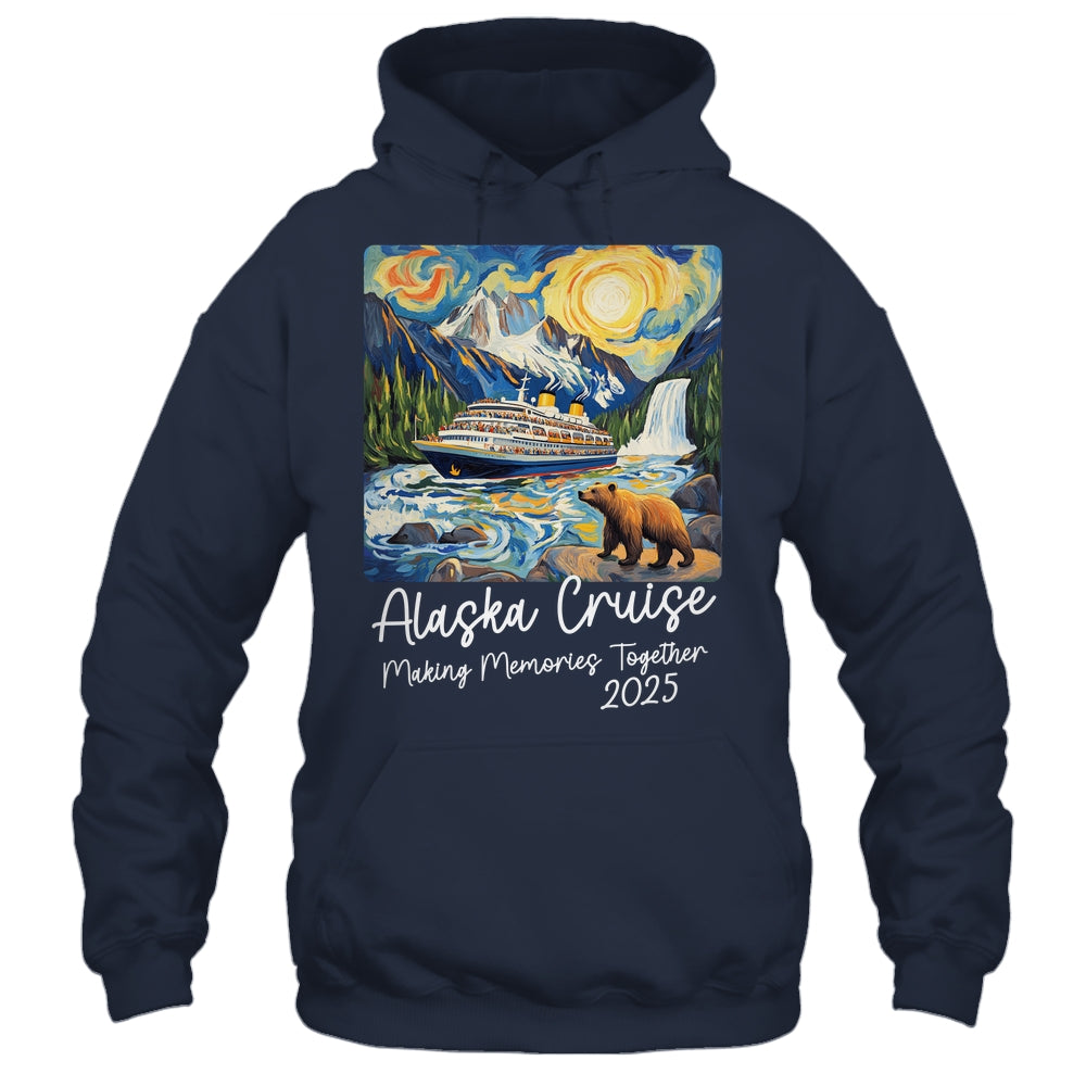 Matching Alaskan Family Friends And Group Alaska Cruise 2025 Shirt & Hoodie | teecentury