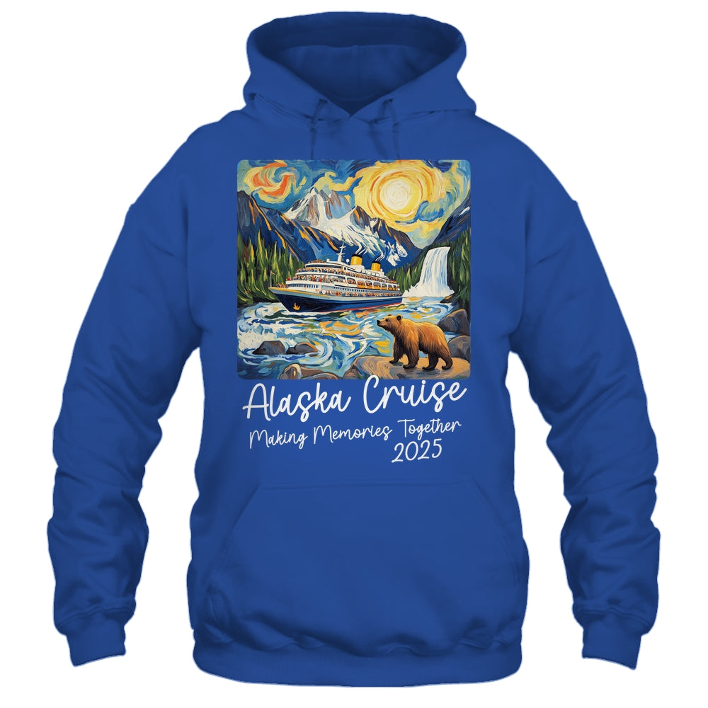 Matching Alaskan Family Friends And Group Alaska Cruise 2025 Shirt & Hoodie | teecentury