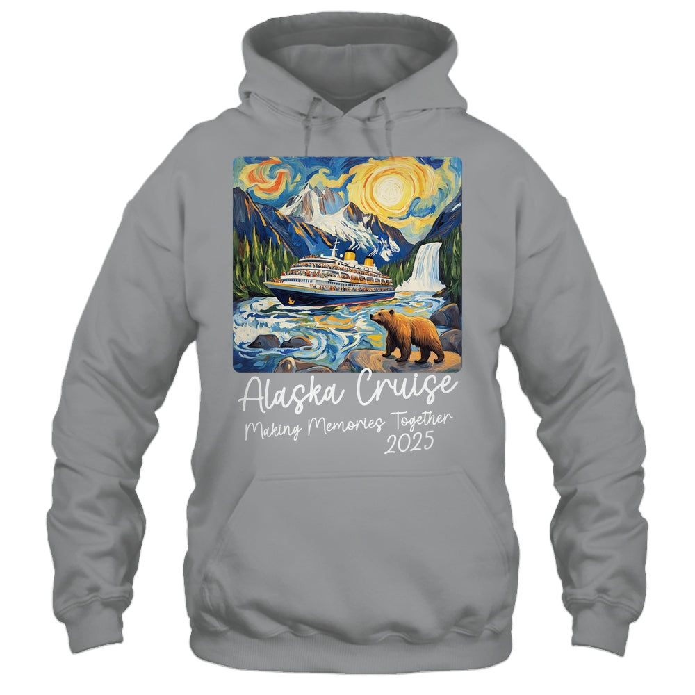 Matching Alaskan Family Friends And Group Alaska Cruise 2025 Shirt & Hoodie | teecentury