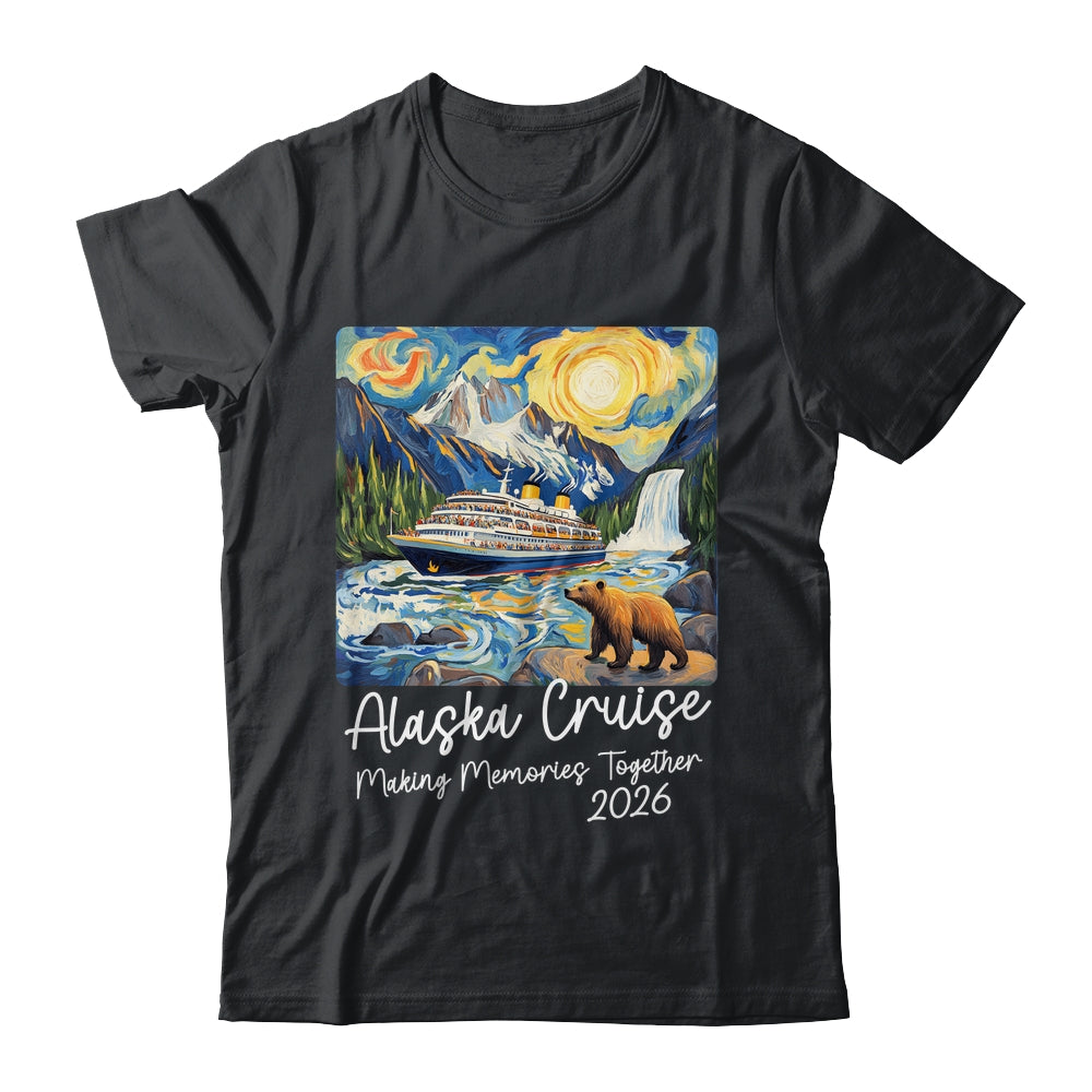 Matching Alaskan Family Friends And Group Alaska Cruise 2026 Shirt & Hoodie | teecentury