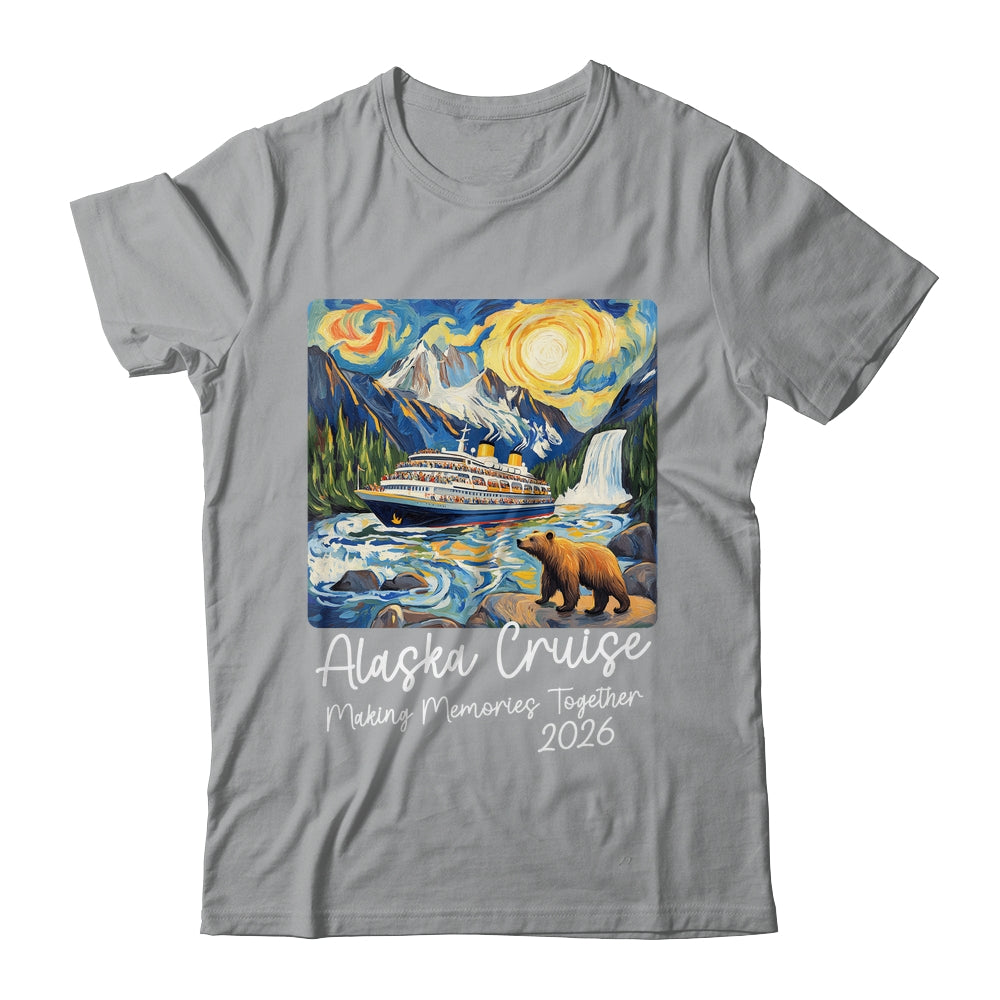 Matching Alaskan Family Friends And Group Alaska Cruise 2026 Shirt & Hoodie | teecentury