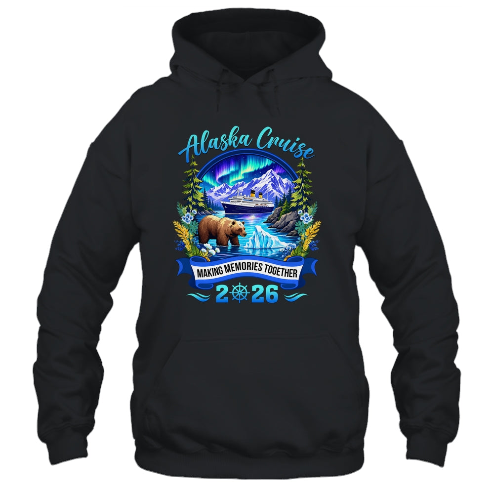 Matching Family And Friends Group Alaska Cruise 2026 Alaskan Shirt & Hoodie | teecentury