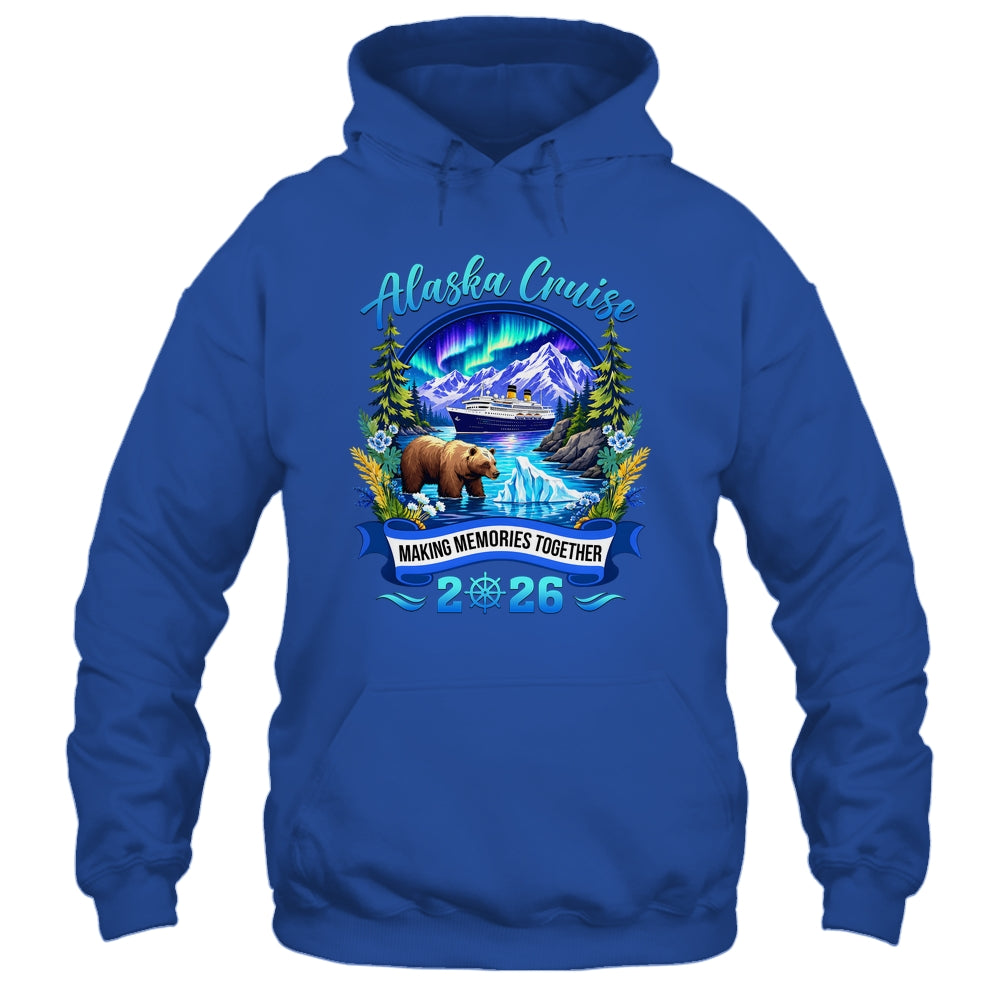 Matching Family And Friends Group Alaska Cruise 2026 Alaskan Shirt & Hoodie | teecentury