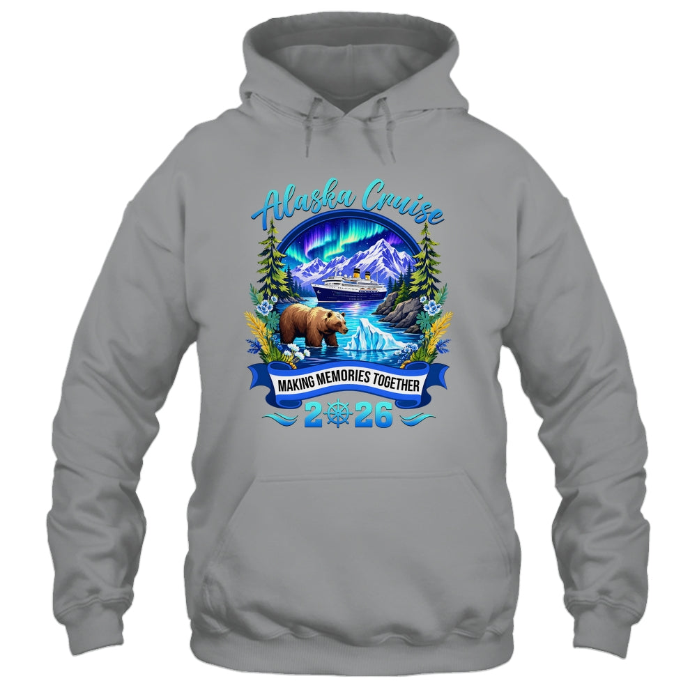 Matching Family And Friends Group Alaska Cruise 2026 Alaskan Shirt & Hoodie | teecentury