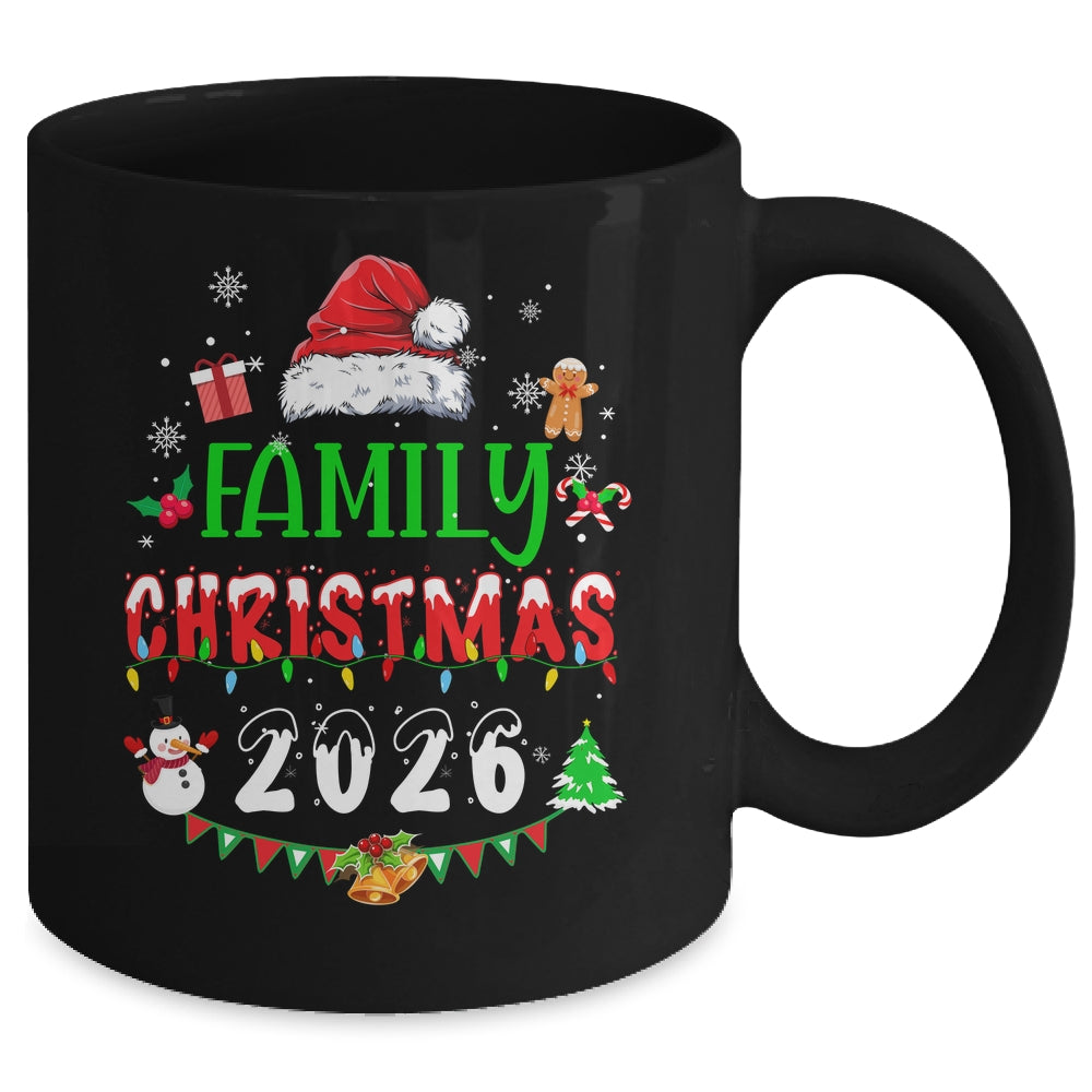 Matching Family Christmas 2026 Team Santa Squad Mug | teecentury