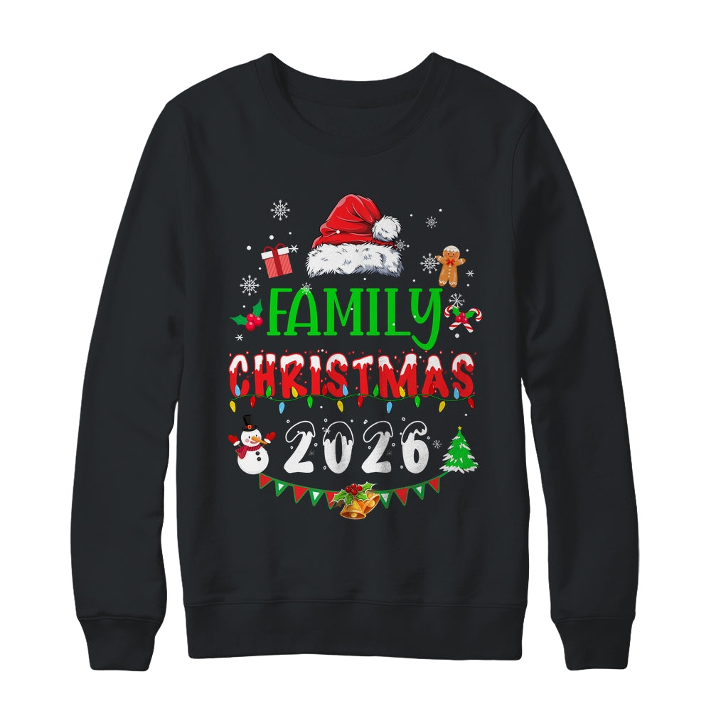 Matching Family Christmas 2026 Team Santa Squad Shirt & Sweatshirt | teecentury