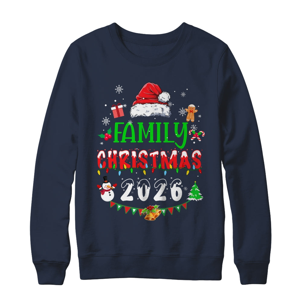 Matching Family Christmas 2026 Team Santa Squad Shirt & Sweatshirt | teecentury
