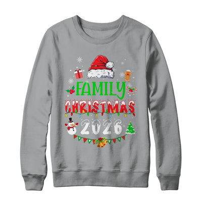 Matching Family Christmas 2026 Team Santa Squad Shirt & Sweatshirt | teecentury