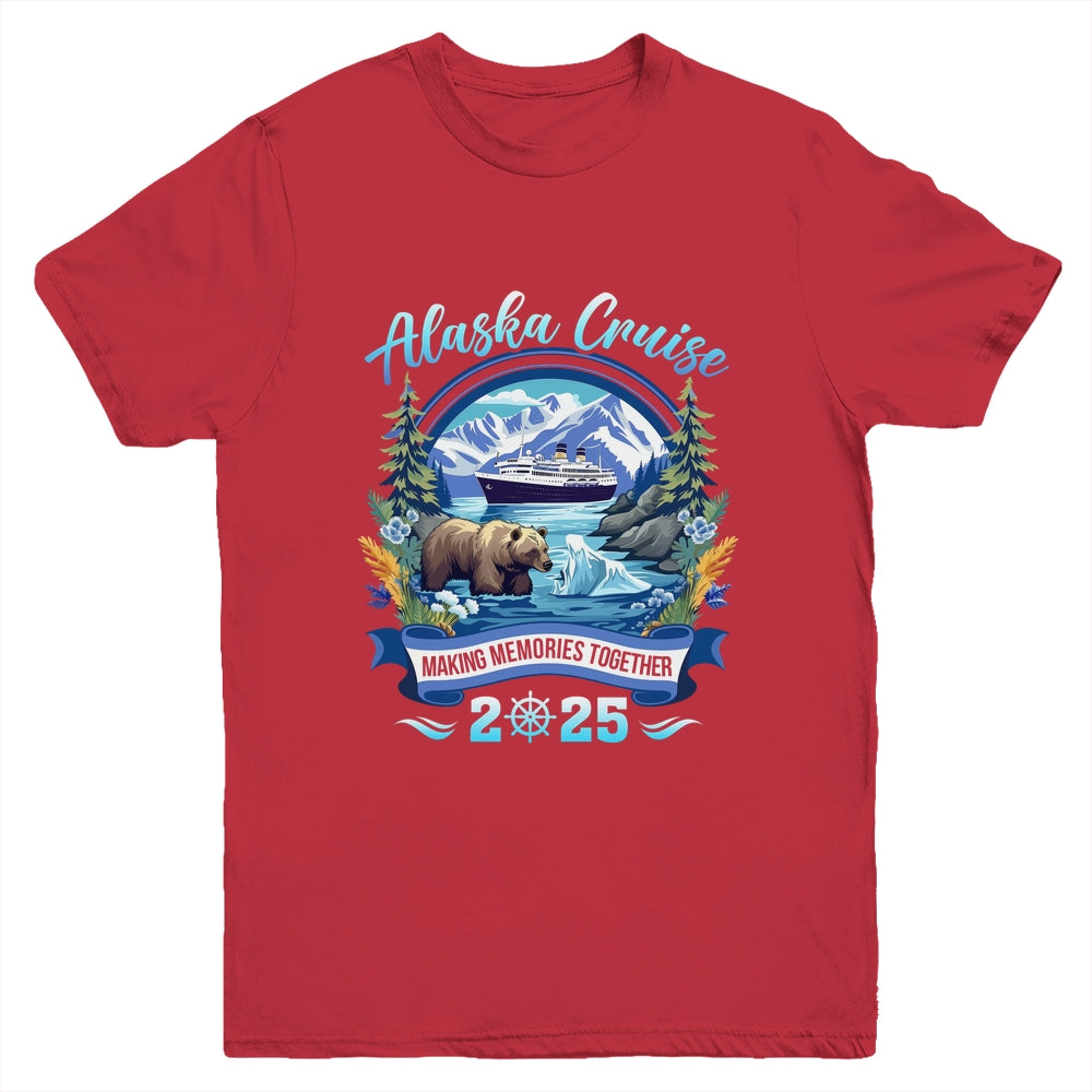 Matching Family Friends And Group Alaskan Alaska Cruise 2025 Youth Shirt | teecentury