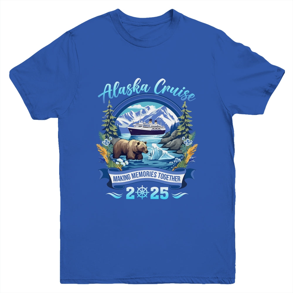 Matching Family Friends And Group Alaskan Alaska Cruise 2025 Youth Shirt | teecentury