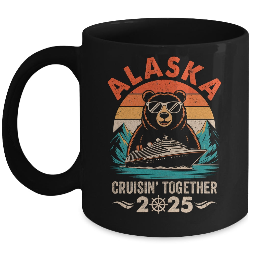 Matching Family Friends And Group Crusin' Alaska Cruise 2025 Mug | teecentury