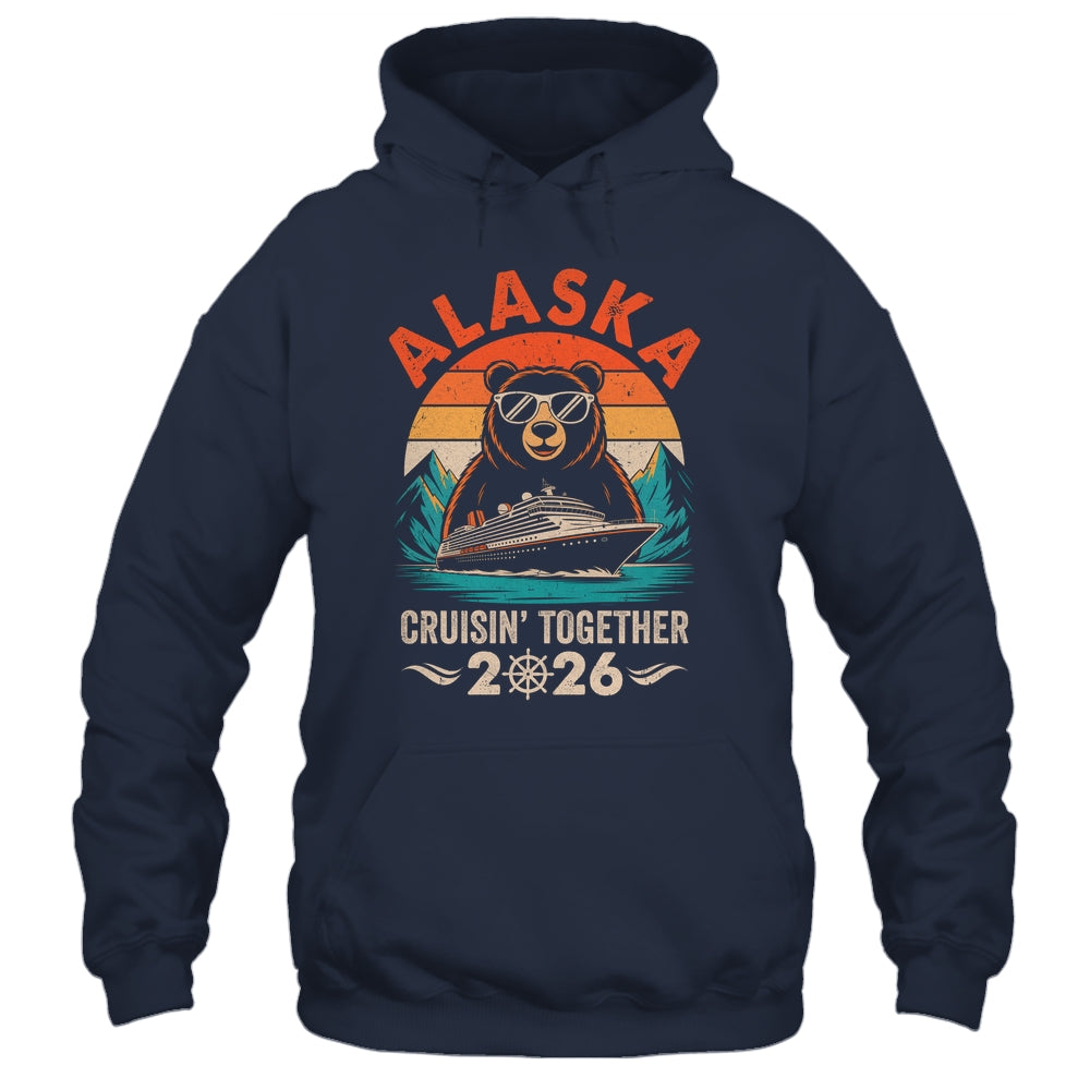 Matching Family Friends And Group Crusin' Alaska Cruise 2026 Shirt & Hoodie | teecentury
