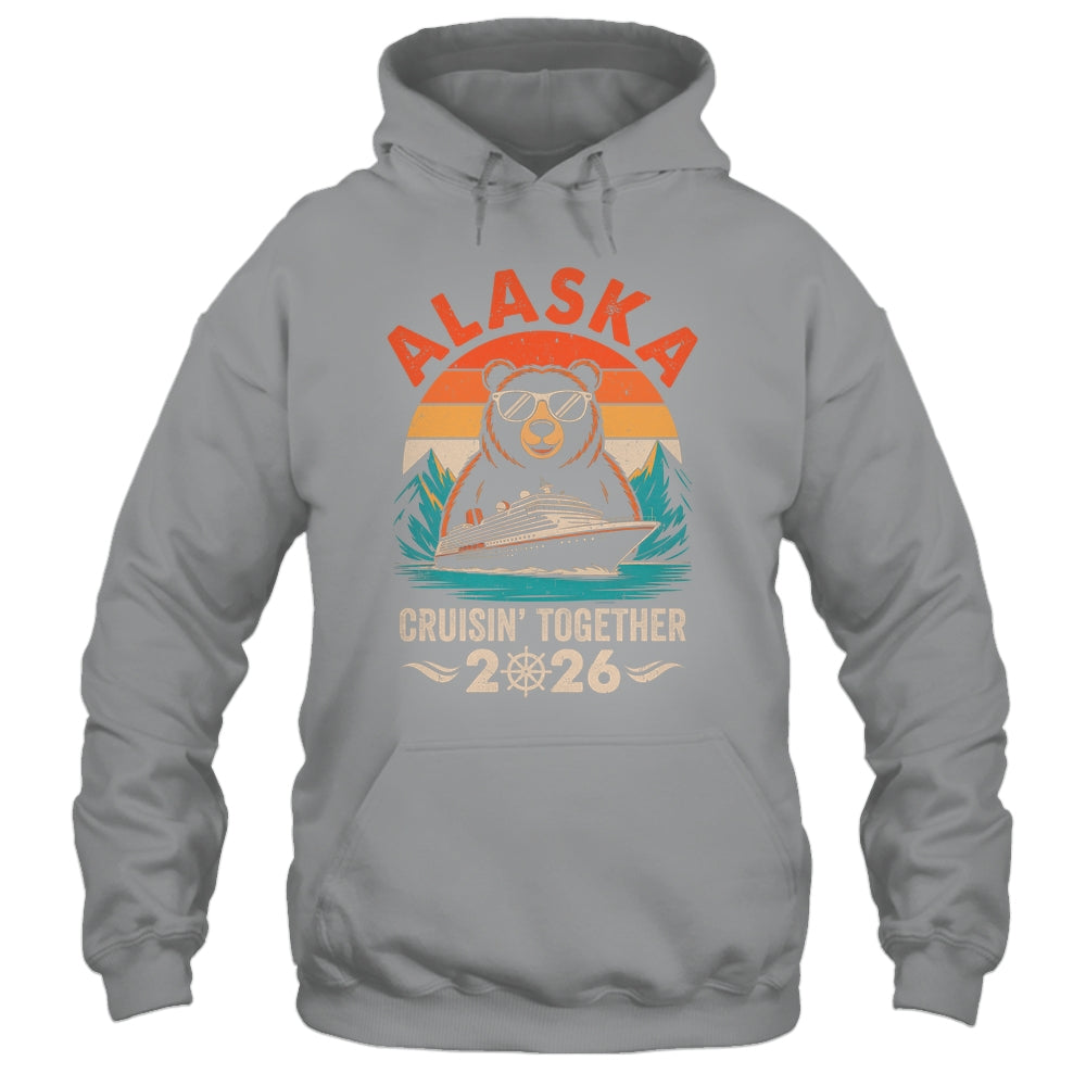 Matching Family Friends And Group Crusin' Alaska Cruise 2026 Shirt & Hoodie | teecentury