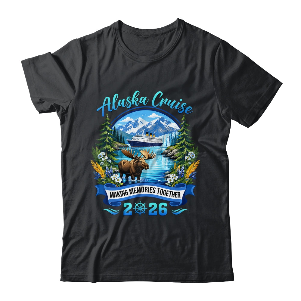 Matching Family Friends Group Alaska Cruise 2026 Alaskan Shirt & Hoodie | teecentury