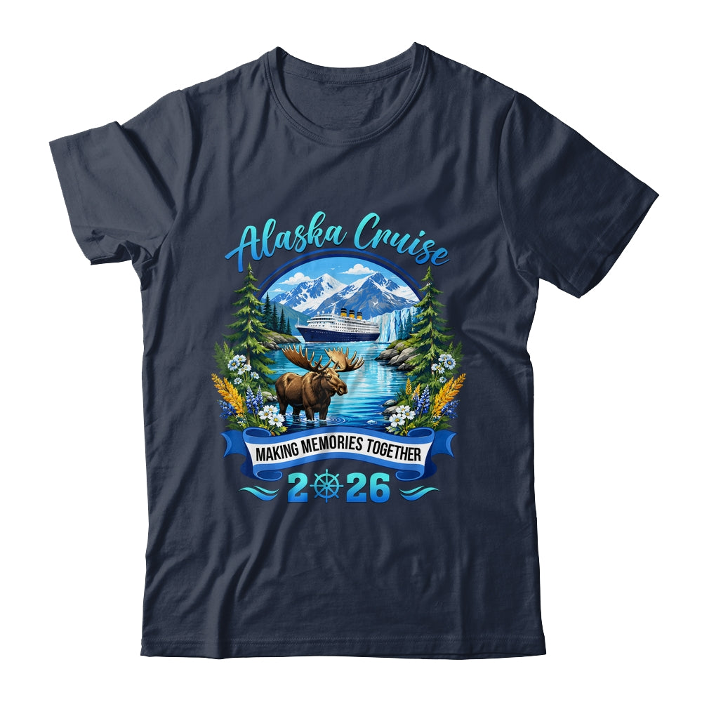Matching Family Friends Group Alaska Cruise 2026 Alaskan Shirt & Hoodie | teecentury