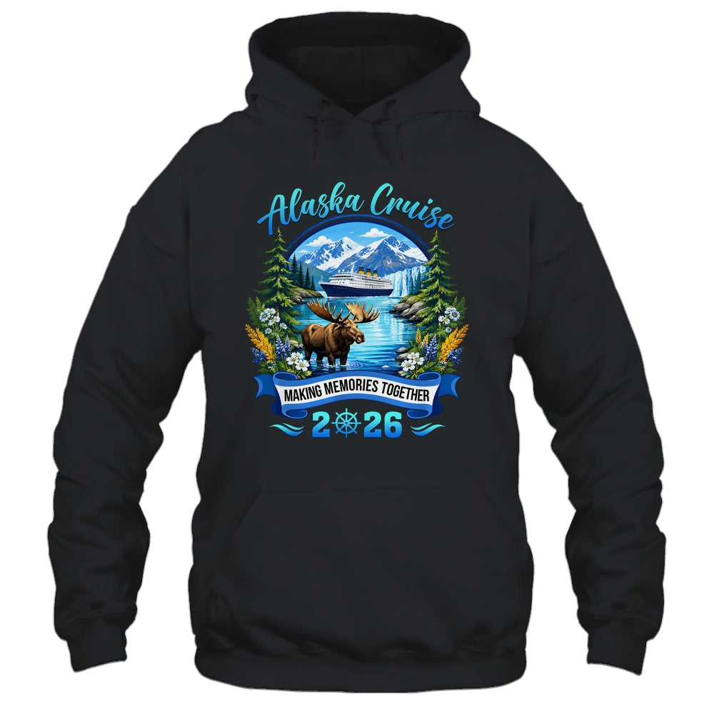 Matching Family Friends Group Alaska Cruise 2026 Alaskan Shirt & Hoodie | teecentury