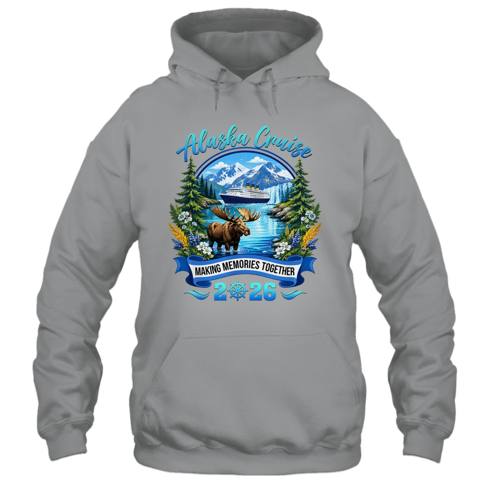 Matching Family Friends Group Alaska Cruise 2026 Alaskan Shirt & Hoodie | teecentury