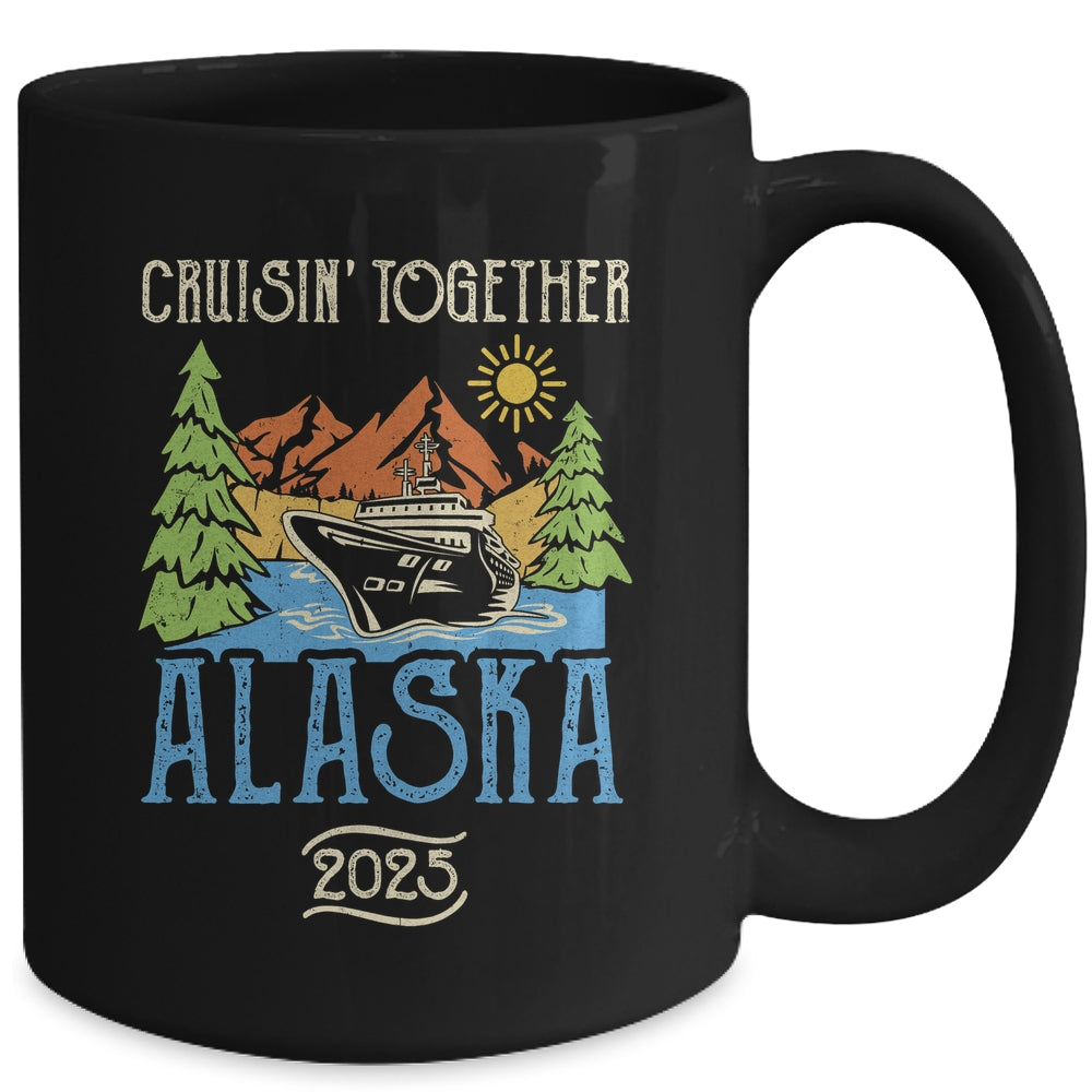 Matching Family Friends Group Alaska Cruise Together 2025 Mug | teecentury